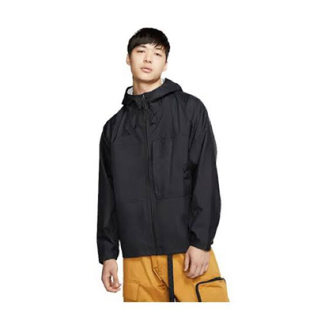 Nike ACG Packable Rain Jacket WhiteBlack