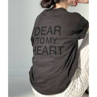 スピックアンドスパン(Spick & Span)のSpick and Span DEAR HEARTバックロゴT(Tシャツ(半袖/袖なし))