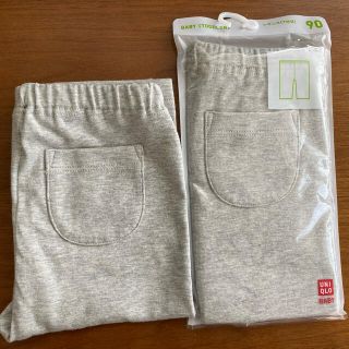 ユニクロ(UNIQLO)のユニクロ　ベビー　レギンス　7分丈　2枚セット（サイズ90）(パンツ/スパッツ)