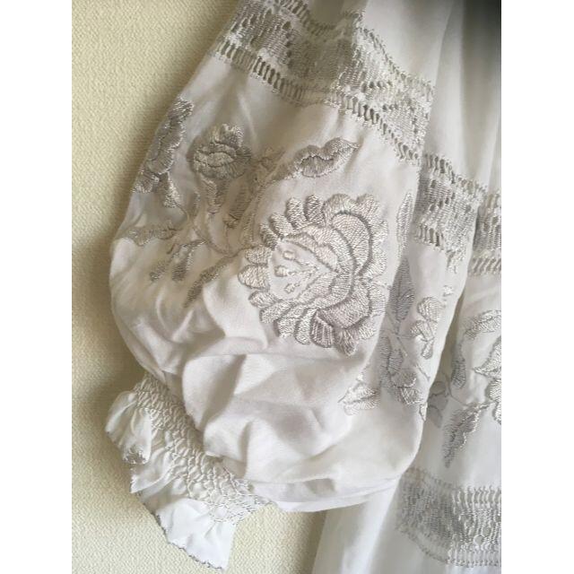 ヨーロッパヴィンテージパフ袖手刺繍ブラウス/ジャンティーク/民族衣装/ウクライナ