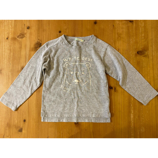 BEAMS(ビームス)のビームスミニ 長袖Tシャツ サイズ110 キッズ/ベビー/マタニティのキッズ服男の子用(90cm~)(Tシャツ/カットソー)の商品写真