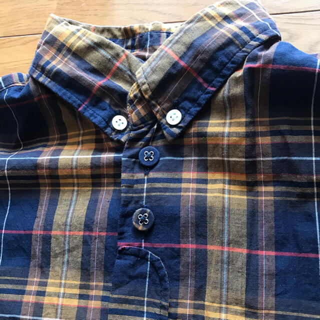 チェックシャツ レディースのトップス(シャツ/ブラウス(半袖/袖なし))の商品写真