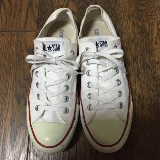 コンバース(CONVERSE)のコンバース★オールスター ローカットスニーカー★ホワイト(スニーカー)