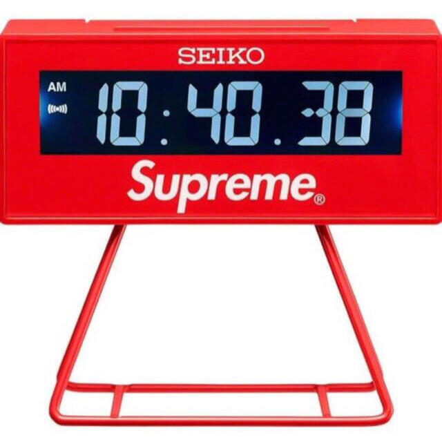 Supreme(シュプリーム)のSupreme® Seiko Marathon Clock インテリア/住まい/日用品のインテリア小物(置時計)の商品写真