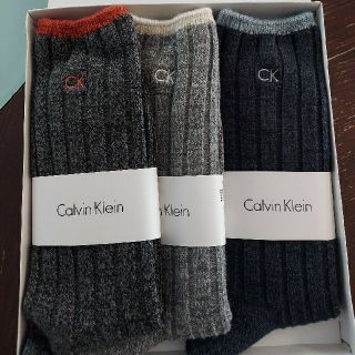 カルバンクライン(Calvin Klein)のCalvin Klein紳士靴下３点セット(ソックス)