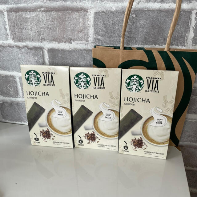 Starbucks Coffee(スターバックスコーヒー)のスターバックス ほうじ茶 セット 食品/飲料/酒の飲料(コーヒー)の商品写真