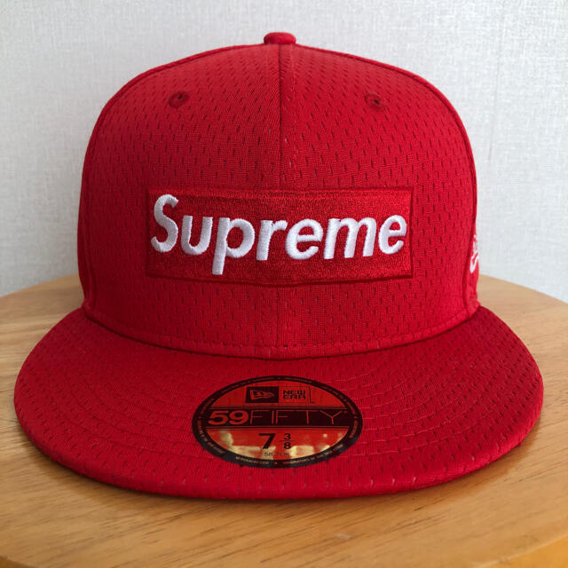 Supreme Mesh Box Logo New Era【7 3/8】