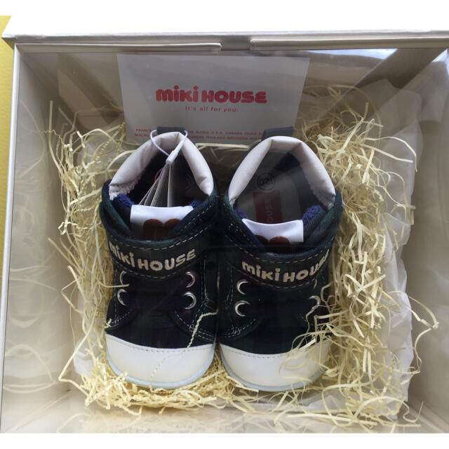 mikihouse(ミキハウス)のミキハウス ファーストシューズ 12cm キッズ/ベビー/マタニティのベビー靴/シューズ(~14cm)(スニーカー)の商品写真
