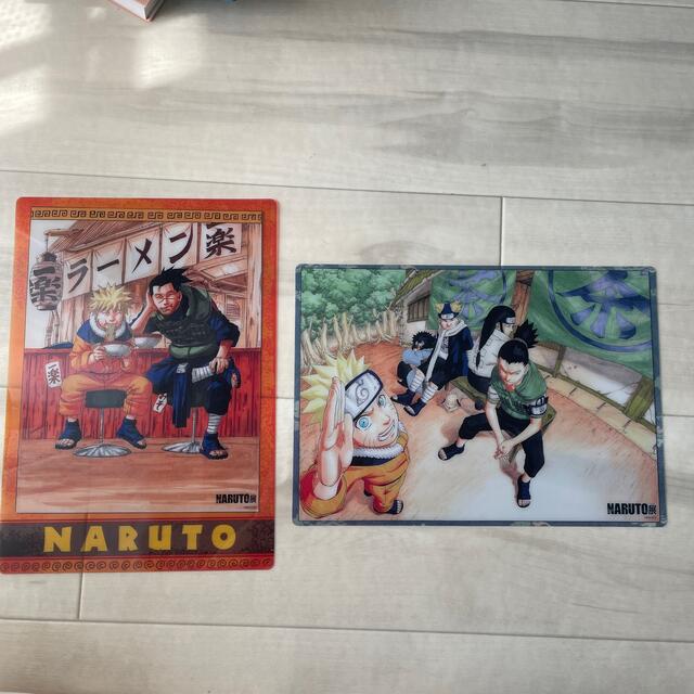 NARUTO展　下敷き エンタメ/ホビーのアニメグッズ(クリアファイル)の商品写真