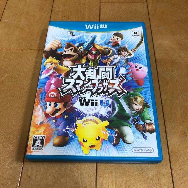 Wii U(ウィーユー)の大乱闘スマッシュブラザーズ for Wii U Wii U エンタメ/ホビーのゲームソフト/ゲーム機本体(家庭用ゲームソフト)の商品写真