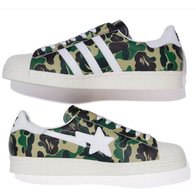 adidas × BAPE  SUPERSTAR 80’S