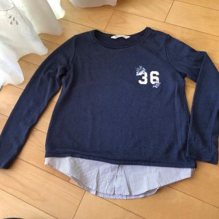 エイチアンドエム(H&M)のH&M 薄手春ニット 150(ニット)