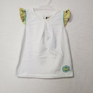 プチジャム(Petit jam)の【110】プチジャム　カットソー　ホワイト(Tシャツ/カットソー)