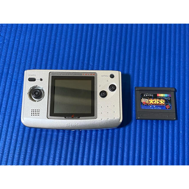 NEOGEO - ネオジオポケットカラー本体 + 大花火カセット付(ジャンク NEOGEO - ネオジオポケットカラー本体 + 大花火カセット付(ジャンク
