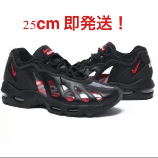 シュプリーム(Supreme)のSupreme Nike Air Max 96 Black  25cm(スニーカー)