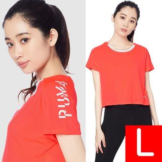 プーマ(PUMA)のPUMA 蛍光色 DRY CELL Tシャツ プーマ Lサイズ レディース ヨガ(Tシャツ(半袖/袖なし))