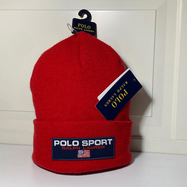 POLO RALPH LAUREN(ポロラルフローレン)の新品未使用　POLO RALPH LAUREN / ラルフローレン帽子　送料無料 メンズの帽子(ニット帽/ビーニー)の商品写真