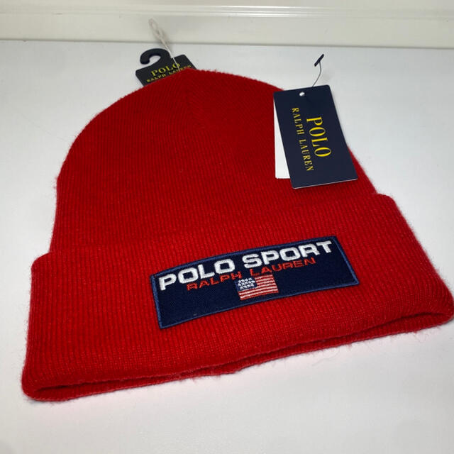 POLO RALPH LAUREN(ポロラルフローレン)の新品未使用　POLO RALPH LAUREN / ラルフローレン帽子　送料無料 メンズの帽子(ニット帽/ビーニー)の商品写真