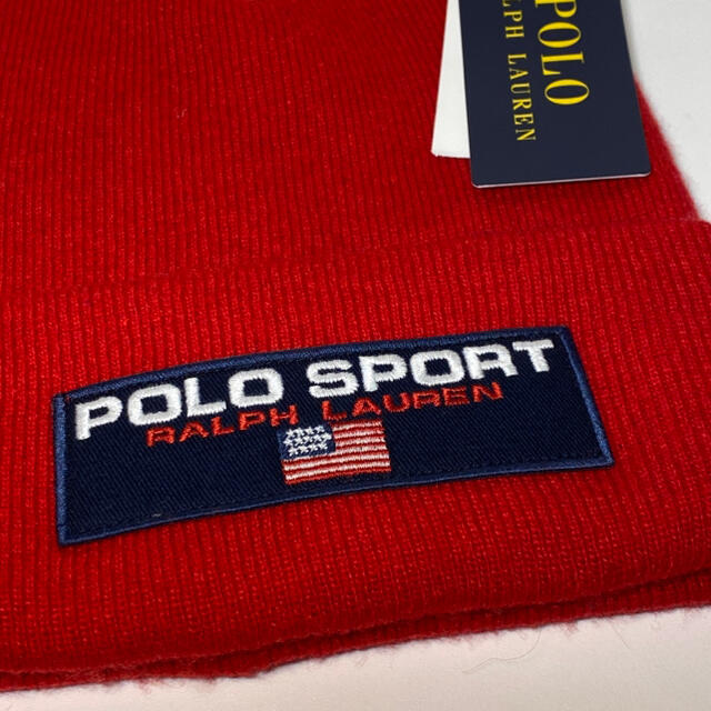 POLO RALPH LAUREN(ポロラルフローレン)の新品未使用　POLO RALPH LAUREN / ラルフローレン帽子　送料無料 メンズの帽子(ニット帽/ビーニー)の商品写真