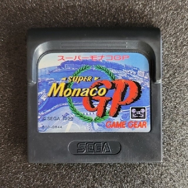 SEGA(セガ)のスーパーモナコGP Super Monaco GP ゲームギア GAMEGEAR エンタメ/ホビーのゲームソフト/ゲーム機本体(携帯用ゲームソフト)の商品写真