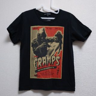 ジョーイヒステリック(JOEY HYSTERIC)の★ キッズ ★ ジョーイヒステリック cramps Tシャツ ブラック L(Tシャツ/カットソー)