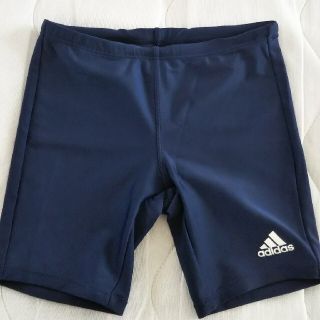 アディダス(adidas)のadidas  水着  130㎝  ネイビー(水着)