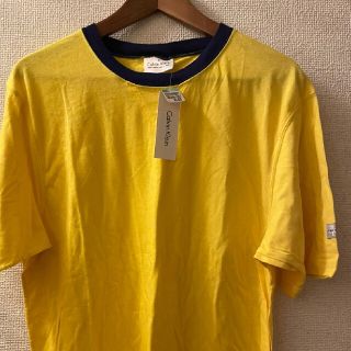 カルバンクライン(Calvin Klein)のCalvin Klein半袖シャツ！襟元アクセント！USAサイズ！(Tシャツ/カットソー(半袖/袖なし))