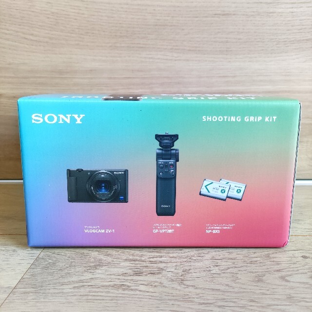 SONY(ソニー)のSONY VLOGCAM ZV-1G シューティンググリップキット スマホ/家電/カメラのカメラ(コンパクトデジタルカメラ)の商品写真