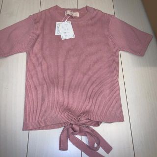 エミリアウィズ(EmiriaWiz)の新品☆エミリアウィズ ☆バックリボンリブニット(ニット/セーター)