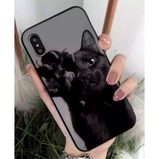 猫スマホケース　iphone11 対応　新品　現品限り(iPhoneケース)