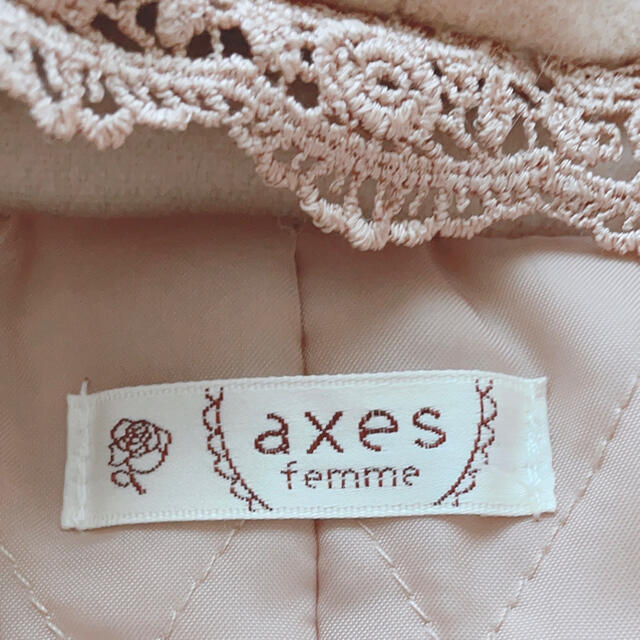 axes femme(アクシーズファム)のaxes ベージュコート レディースのジャケット/アウター(その他)の商品写真