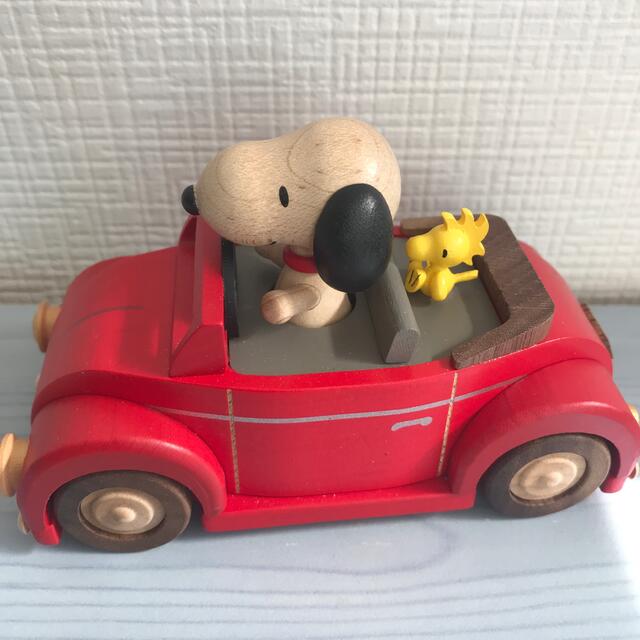 PEANUTS SNOOPY MUSIC BOX スヌーピー オルゴール エンタメ/ホビーのおもちゃ/ぬいぐるみ(キャラクターグッズ)の商品写真