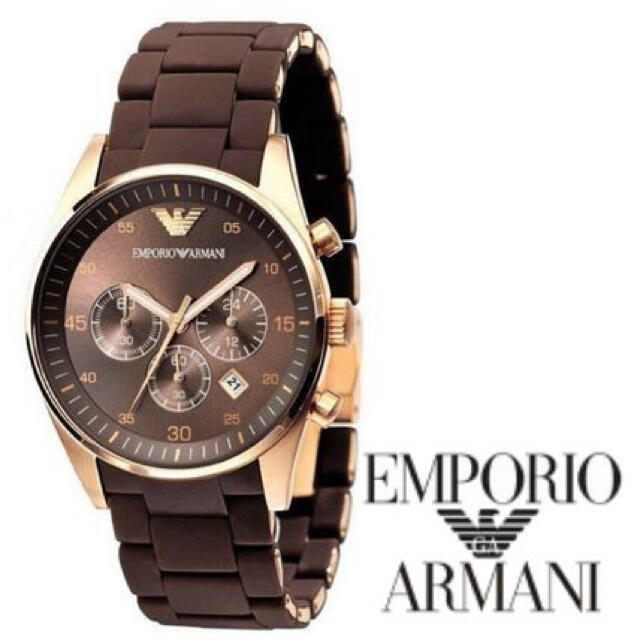 Emporio Armani(エンポリオアルマーニ)のAR5890 エンポリオアルマーニ 腕時計 アルマーニ ウォッチ ARMANI メンズの時計(腕時計(アナログ))の商品写真