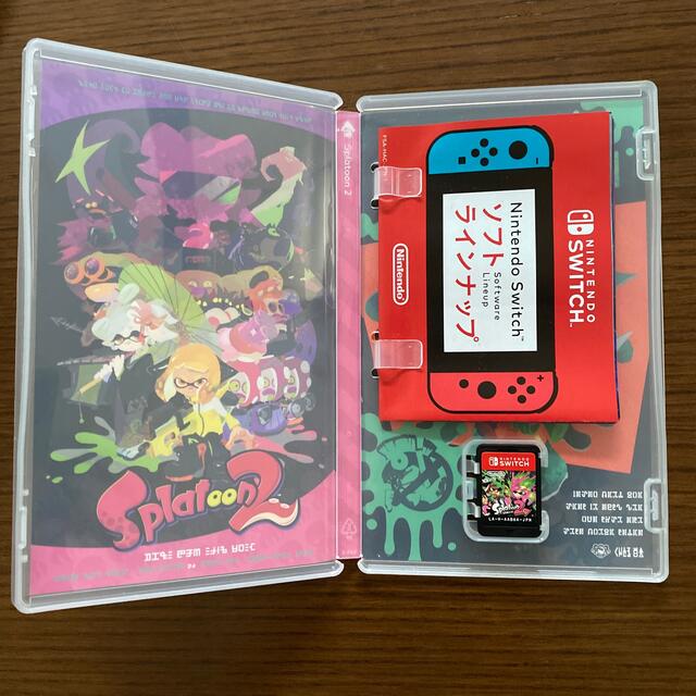 Nintendo Switch(ニンテンドースイッチ)のスプラトゥーン2 エンタメ/ホビーのゲームソフト/ゲーム機本体(家庭用ゲームソフト)の商品写真