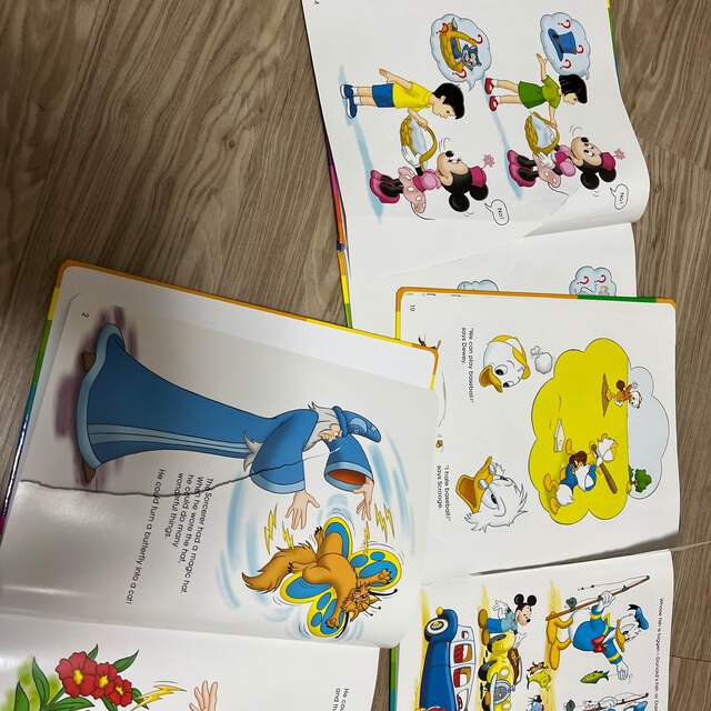 期間限定値下げ!Disney◯英語 ストーリー&ソングス CDテキストセット
