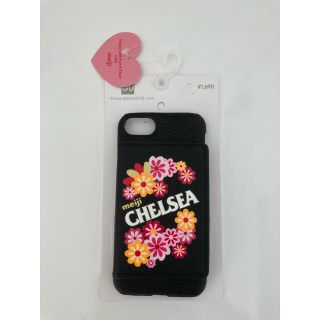 ジーユー(GU)のGU CHELSEA meiji コラボ スマホケース iPhoneケース(iPhoneケース)