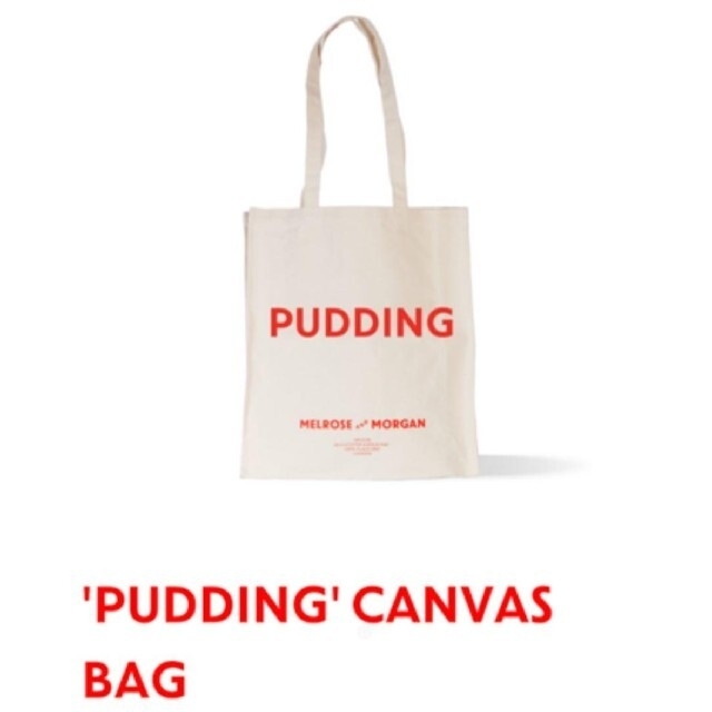 BEAUTY&YOUTH UNITED ARROWS(ビューティアンドユースユナイテッドアローズ)のMELROSE AND MORGAN <PUDDING> エコトートバッグ レディースのバッグ(エコバッグ)の商品写真