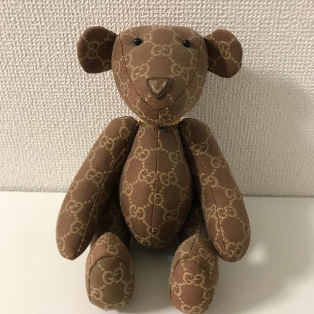 Gucci(グッチ)のGUCCI クマのぬいぐるみ Gucci エンタメ/ホビーのおもちゃ/ぬいぐるみ(ぬいぐるみ)の商品写真