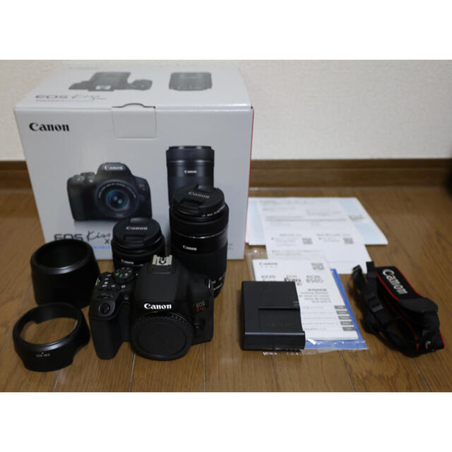 EOS Kiss X10i ダブルズームキット おまけと保証付き最高約75コマ秒動画記録サイズ