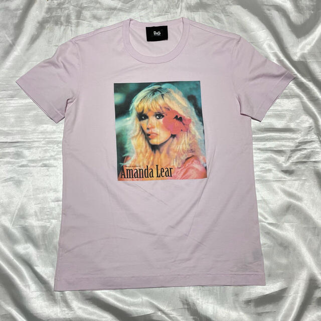 D&G(ディーアンドジー)のD＆G ドルガバ　Tシャツパステル　パープル　ピンク　ドルチェ＆ガッパーナ メンズのトップス(Tシャツ/カットソー(半袖/袖なし))の商品写真