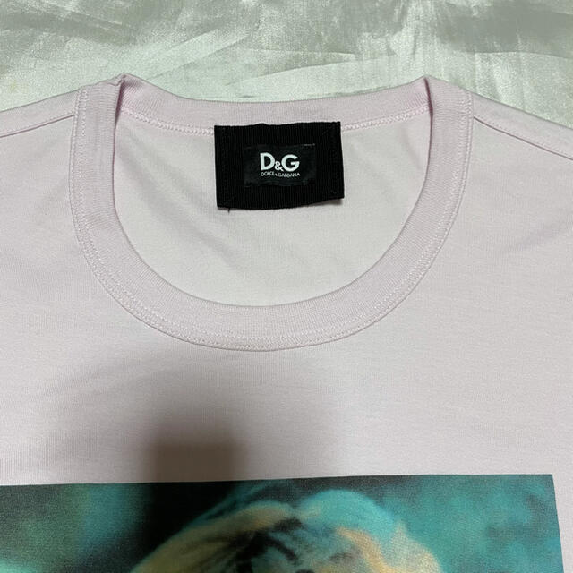 D&G(ディーアンドジー)のD＆G ドルガバ　Tシャツパステル　パープル　ピンク　ドルチェ＆ガッパーナ メンズのトップス(Tシャツ/カットソー(半袖/袖なし))の商品写真