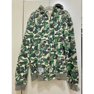 A BATHING APE - 限定レア商品 A BATHING APE×STUSSY 迷彩柄ジップ ...