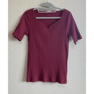 ジーユー(GU)の《プリメリア様専用》【GU】リブコンパクトT(Tシャツ(半袖/袖なし))