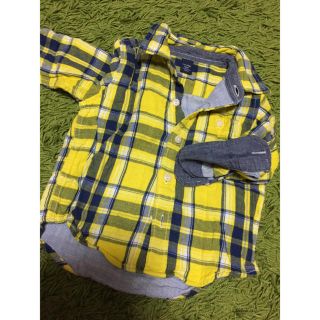 ベビーギャップ(babyGAP)の美品☆ベビーギャップ90㎝キッズシャツ☆(ブラウス)