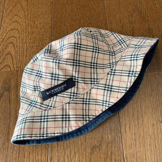 BURBERRY(バーバリー)のバーバリー　帽子　キッズ キッズ/ベビー/マタニティのこども用ファッション小物(帽子)の商品写真