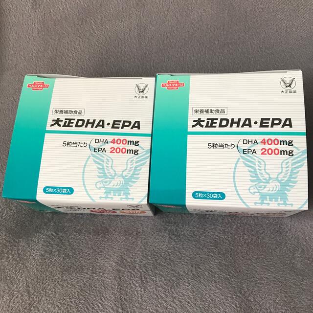 大正製薬(タイショウセイヤク)の大正DHA EPA❤️ 食品/飲料/酒の健康食品(その他)の商品写真