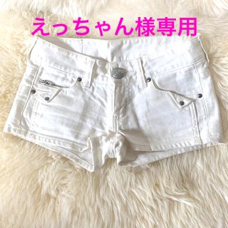 バックス(BACKS)のえっちゃん様専用　ショートパンツ　ホワイト　Backs 格安　値下げ(ショートパンツ)