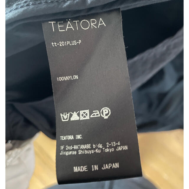 【SALE】teatora device jacket / comoli