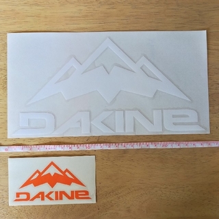 ダカイン(Dakine)のDAKINE マウンテンロゴ ステッカー 大小2枚セット(サーフィン)