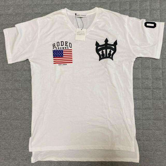 RODEO CROWNS(ロデオクラウンズ)のクラウン刺繍Tシャツ レディースのトップス(Tシャツ(半袖/袖なし))の商品写真